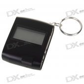 USB Rechargeable 1.3" LCD 65-Channel Mini GPS Location Finder Keychain (WAAS/EGNOS)