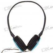 Sonun Stereo Headphone - Blue + Black (3.5mm Jack/120CM-Cable)