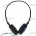 Sonun Stereo Headphone - Blue + Black (3.5mm Jack/120CM-Cable)