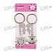 One Piece Zinc Alloy Lovers Keychains (2-Piece Set)