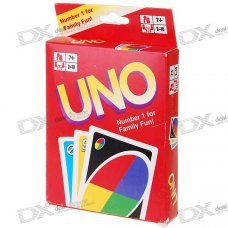 Thin UNO Card Game (108-Sheet Deck)