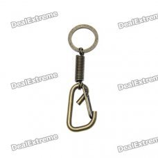 Trendy Climbing Carabiner Keychain-Golden Trendy Climbing Carabiner Keychain-Golden