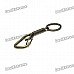 Trendy Climbing Carabiner Keychain-Golden Trendy Climbing Carabiner Keychain-Golden