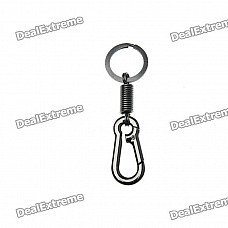 Trendy "R" Climbing Carabiner Keychain-Titanium Trendy "R" Climbing Carabiner Keychain-Titanium