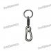 Trendy "R" Climbing Carabiner Keychain-Titanium Trendy "R" Climbing Carabiner Keychain-Titanium