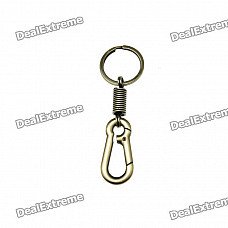 Trendy "R" Climbing Carabiner Keychain-Golden Trendy "R" Climbing Carabiner Keychain-Golden