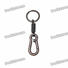 Trendy "R" Climbing Carabiner Keychain-Copper