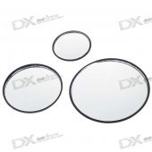 Convex Wide Angle Adjustable Car Blind Spot Mirrors (3-Pack)
