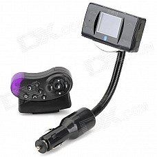 Bluetooth Handsfree + FM Transmitter + MP3 Player with Steering Wheel Mount Remote (SD/USB/2.5mm) Bluetooth Handsfree + FM Transmitter + MP3 Player with Steering Wheel Mount Remote (SD/USB/2.5mm)