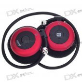 EVERE T909S Hifi Bluetooth Stereo Handsfree Headset - Red (4-Hour Talk/96-Hour Standby)