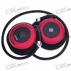 EVERE T909S Hifi Bluetooth Stereo Handsfree Headset - Red (4-Hour Talk/96-Hour Standby)