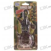 Service Cap Butane Lighter with Compass