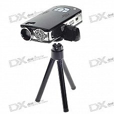 Portable Mini Home/Office Media Player + LCoS Projector with VGA/AV/TF Card Slot (4GB Built-in) Portable Mini Home/Office Media Player + LCoS Projector with VGA/AV/TF Card Slot (4GB Built-in)