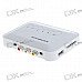 Mini Game Console + FLV/MPEG/RM/RMVB Media Player with SD/USB Host/YPbPr (PAL/NTSC) Mini Game Console + FLV/MPEG/RM/RMVB Media Player with SD/USB Host/YPbPr (PAL/NTSC)