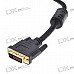 Gold Plated DVI 24+1 M-M Shielded Connection Cable (1.8M-Length) Gold Plated DVI 24+1 M-M Shielded Connection Cable (1.8M-Length)
