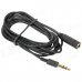 3.5mm Extension Audio Cable - Black (2M-Length) 3.5mm Extension Audio Cable - Black (2M-Length)