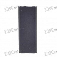 Rechargeable MP3 Player with Mini Metal Clip - Black (2GB)