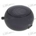 Ultra Mini USB Rechargeable Portable Speaker - Black (3.5mm/DC 5V) Ultra Mini USB Rechargeable Portable Speaker - Black (3.5mm/DC 5V)