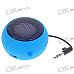 Ultra Mini USB Rechargeable Portable Speaker - Blue (3.5mm/DC 5V) Ultra Mini USB Rechargeable Portable Speaker - Blue (3.5mm/DC 5V)