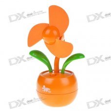 USB/3*AA Powered Mini Flexible Desktop Fan