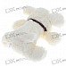 White Fragrant Plush Puppy Doll Toy - Small