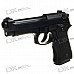 M92F 6mm Spring-load Alloy Pistol BB Gun Toy M92F 6mm Spring-load Alloy Pistol BB Gun Toy