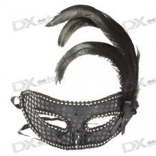 Feather Eye Mask (Color Assorted)