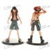 One Piece Figures with Display Base - Monkey.D.Luffy + Portgas.D.Ace