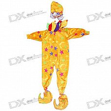 Cosplay Clown Costume Suit Set for Kids - Size S