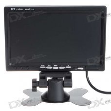 7" Wide Screen TFT LCD Headrest Car Monitor with Remote Control Set (480*240px) 7" Wide Screen TFT LCD Headrest Car Monitor with Remote Control Set (480*240px)