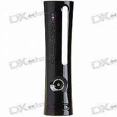 Replacement Plastic Front Plate for Xbox 360 (Black)