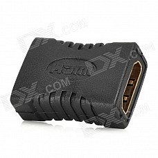 HDMI Female to Female Video Connector - Black HDMI Female to Female Video Connector - Black