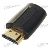 HDMI Male to HDMI Mini Female Adapter - Black