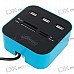 3-Port USB 2.0/1.1 Hub + MS/MS PRO DUO/SD/MMC/M2/Micro SD Card Reader