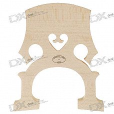Maple 4/4 Cello Bridge