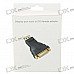 DisplayPort Male to DVI Female Adapter DisplayPort Male to DVI Female Adapter