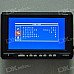 Portable 7" Wide Screen LCD TV Monitor with 3-Way AV Input (480*234px) Portable 7" Wide Screen LCD TV Monitor with 3-Way AV Input (480*234px)