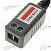CCTV via CAT-5 Twisted Pair Video Balun Transceivers with Extension Cable (Pair) CCTV via CAT-5 Twisted Pair Video Balun Transceivers with Extension Cable (Pair)