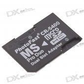 Micro SD/TF to MS Pro Duo Adapter - Black