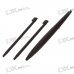 Replacement Styluses + Ball Pen Style Stylus Set for DSi LL - Black (3-Piece Pack)