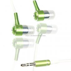 In-Ear Stereo Earbuds (3.5mm Metallic Green) In-Ear Stereo Earbuds (3.5mm Metallic Green)
