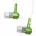 In-Ear Stereo Earbuds (3.5mm Metallic Green) In-Ear Stereo Earbuds (3.5mm Metallic Green)