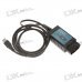 OBDII USB Car Diagnostic Cable - Black + Blue (DC 12V)