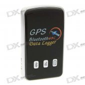 65-Channel Car Navigation and Tracking Bluetooth GPS Receiver + Data Logger