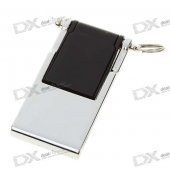 Compact USB 2.0 Flash/Jump Drive with Strap - Black (8GB)