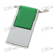 Compact USB 2.0 Flash/Jump Drive with Strap - Green (2GB)