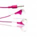 Trendy Pink In-Ear Earphones for Ipod and MP3 (3.5mm)