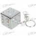 Mini Portable Dice Shaped Pocket Ashtray Keychain