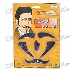 Costume Party Cosplay Self-Adhesive Facial Hair Kit