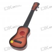 Mini Plastic Ukulele with Cartoon Pick